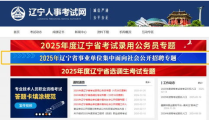 辽宁人事考试网首页,一站式公职考试信息平台概览